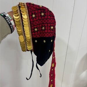 Traditional Palestinian falasteeni headpiece